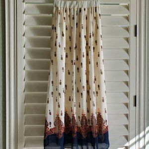 Gorgeous Rue21 women's boho maxi skirt size xs